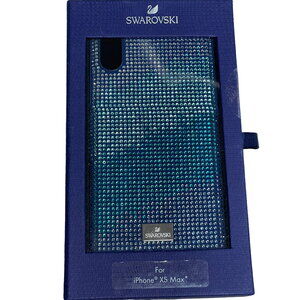 Swarovski Crystalgram gradation of blue tones iPhone XS Max Case